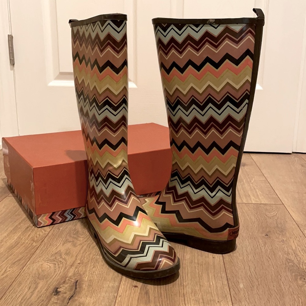 Missoni for Target Rain Boots